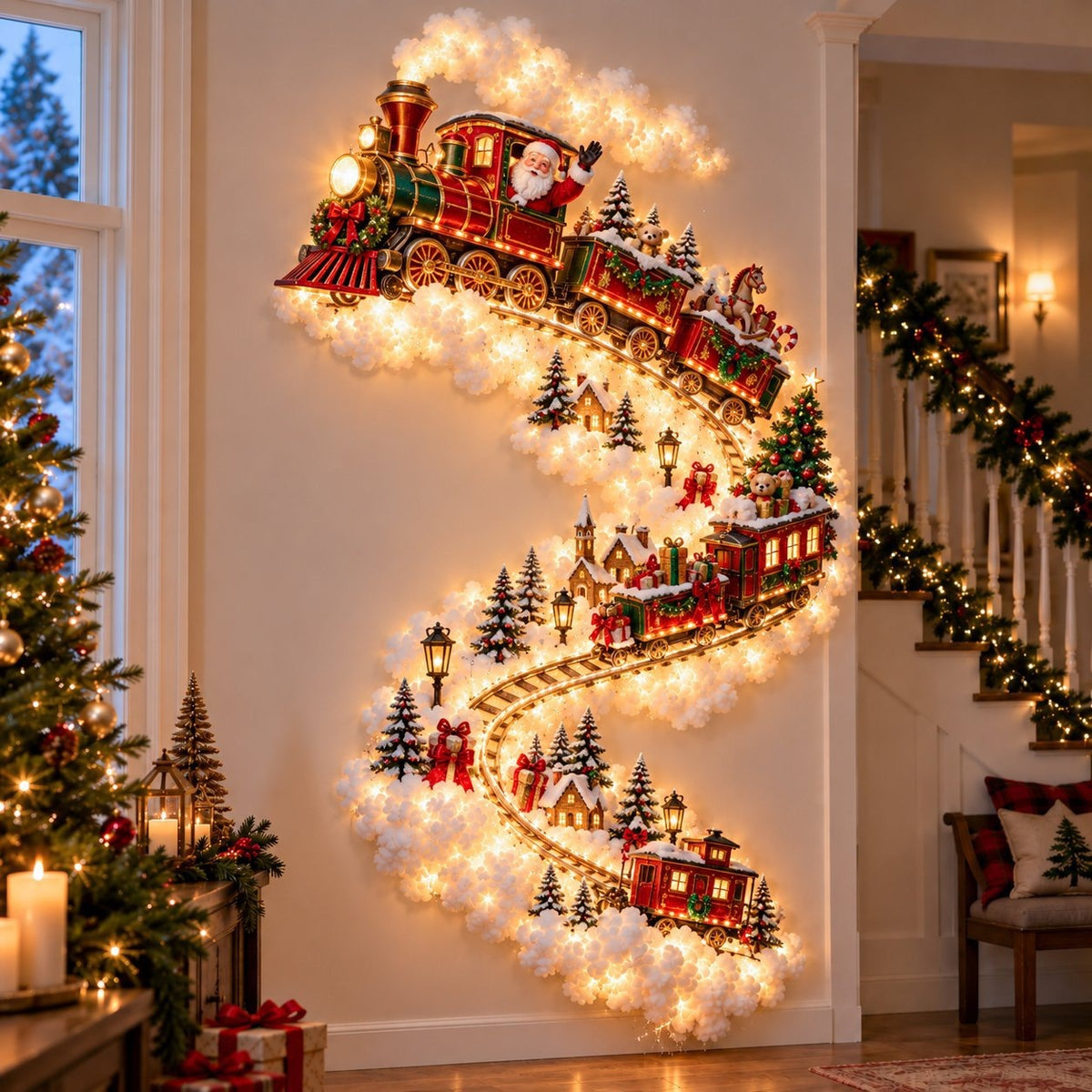 Christmas Magic LED Wall Light