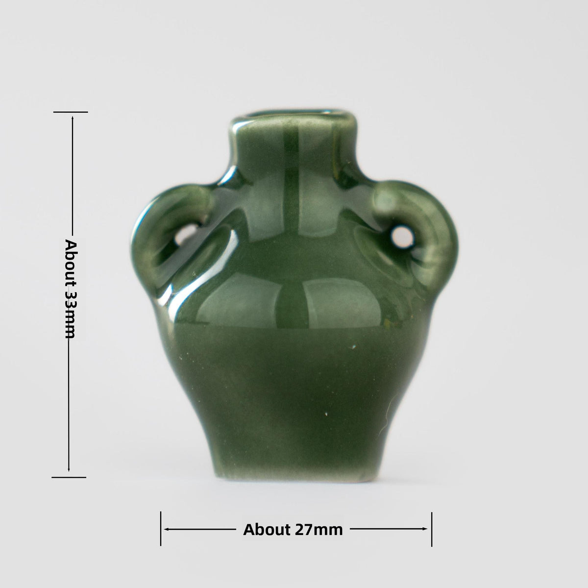 Mini Ceramic Vase Refrigerator Magnetic Decoration