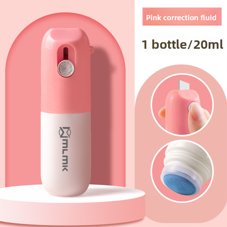 Correction Fluid with Box Opener