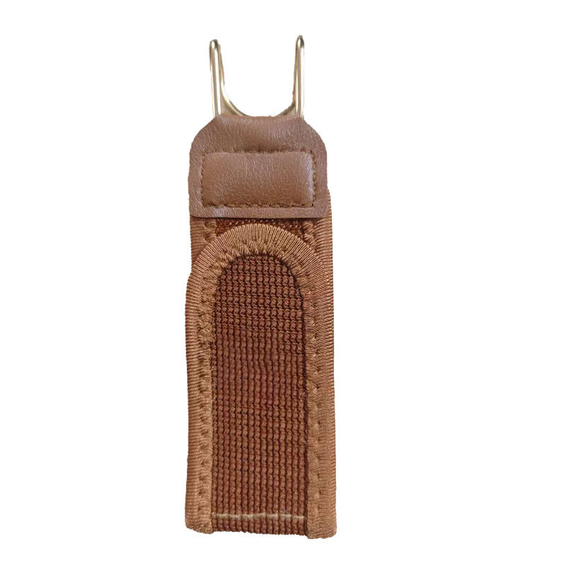 Adjustable Elastic Waist Belt with Metal Buckle