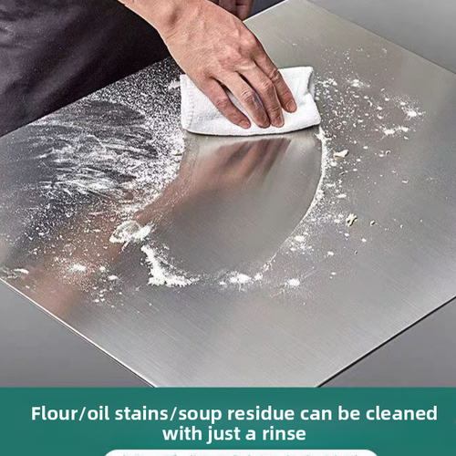 Stainless Steel Kitchen Cutting Board for Baking and Chopping