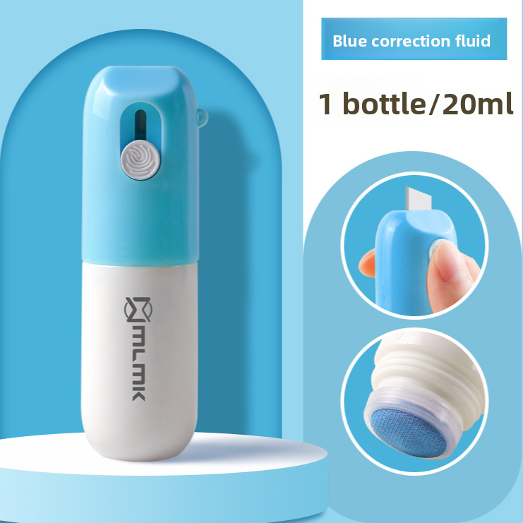 Correction Fluid with Box Opener