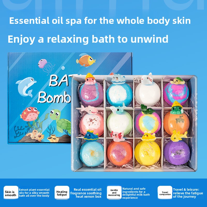 Bath Bombs for Kids with Toys Inside