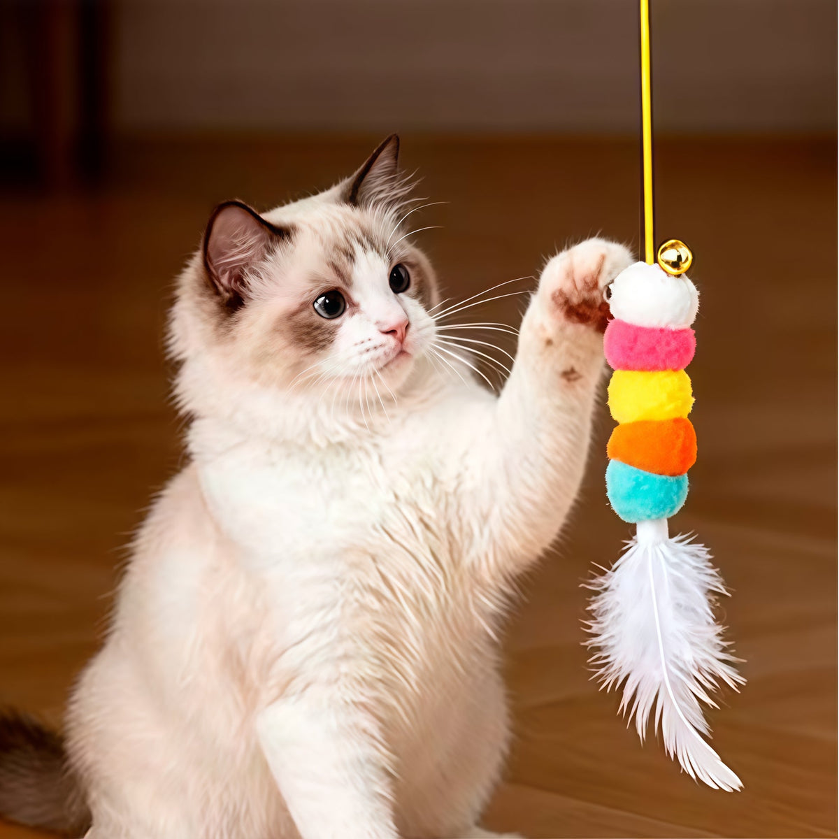 Automatic Electric Cat Toy with Vibration