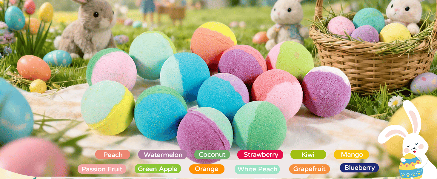 Bath Bombs for Kids with Toys Inside