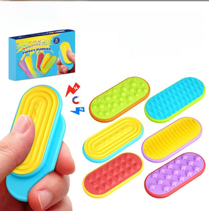 Magnetic Sensory Fidget Stones Stress Relief Educational Toy