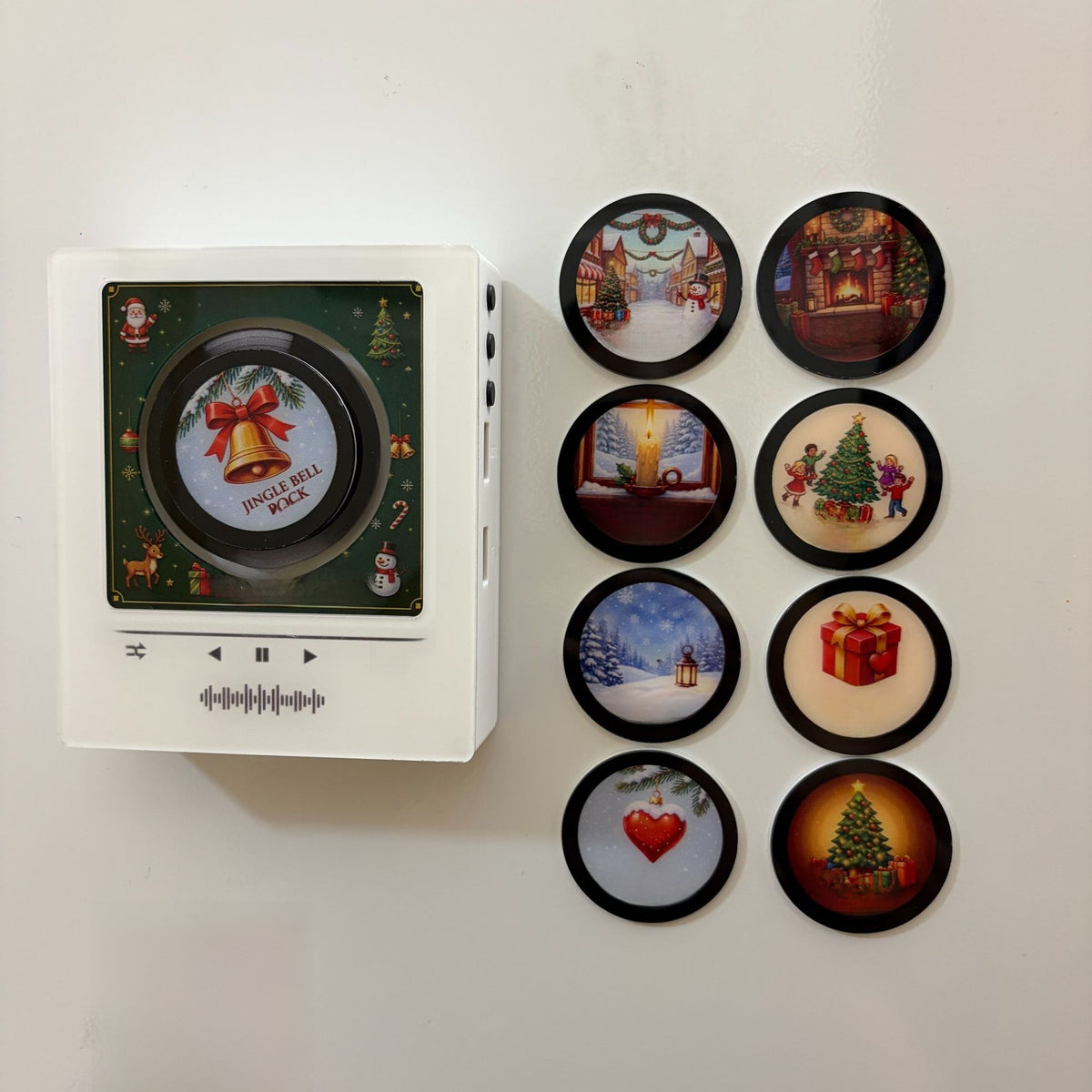 Screw-Free Mold Type Rotating Light-Up Nfc New Christmas Music Box