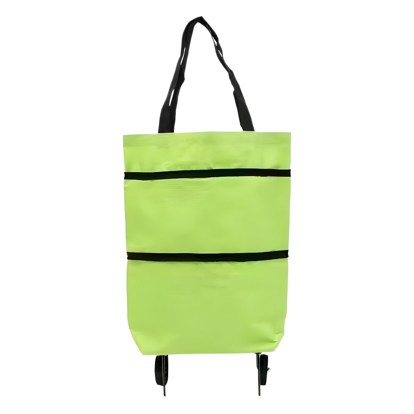 Small cart for household use with foldable and backpackable design
