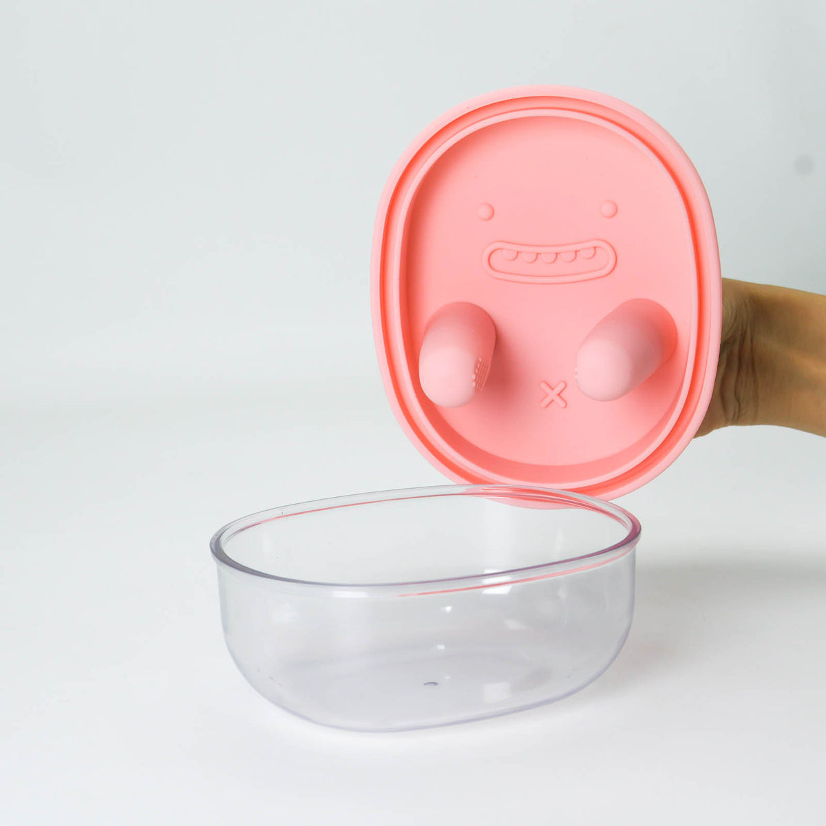 Snack Storage Box with Hands-Free Design