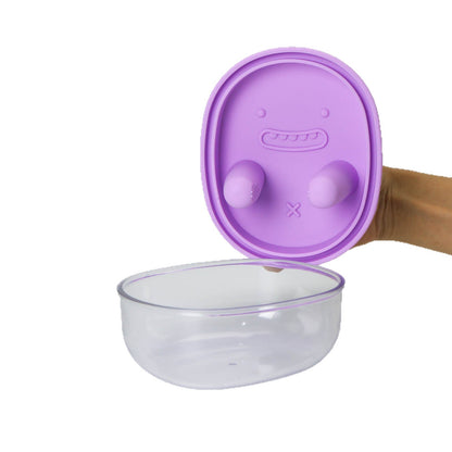 Snack Storage Box with Hands-Free Design