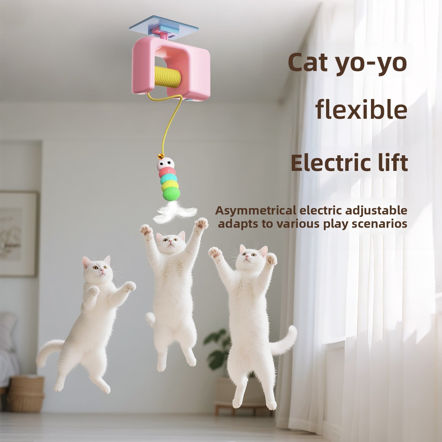 Automatic Electric Cat Toy with Vibration