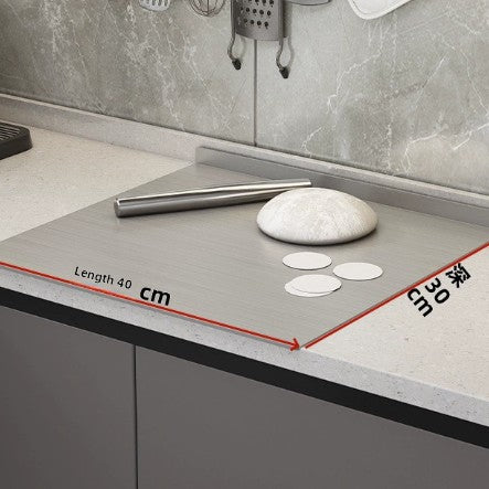 Stainless Steel Kitchen Cutting Board for Baking and Chopping