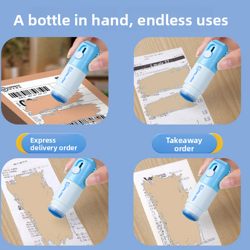 Correction Fluid with Box Opener