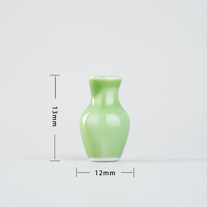 Mini Ceramic Vase Refrigerator Magnetic Decoration