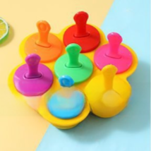 Silicone Popsicle Mold 7-Cavity Household Ice Tray