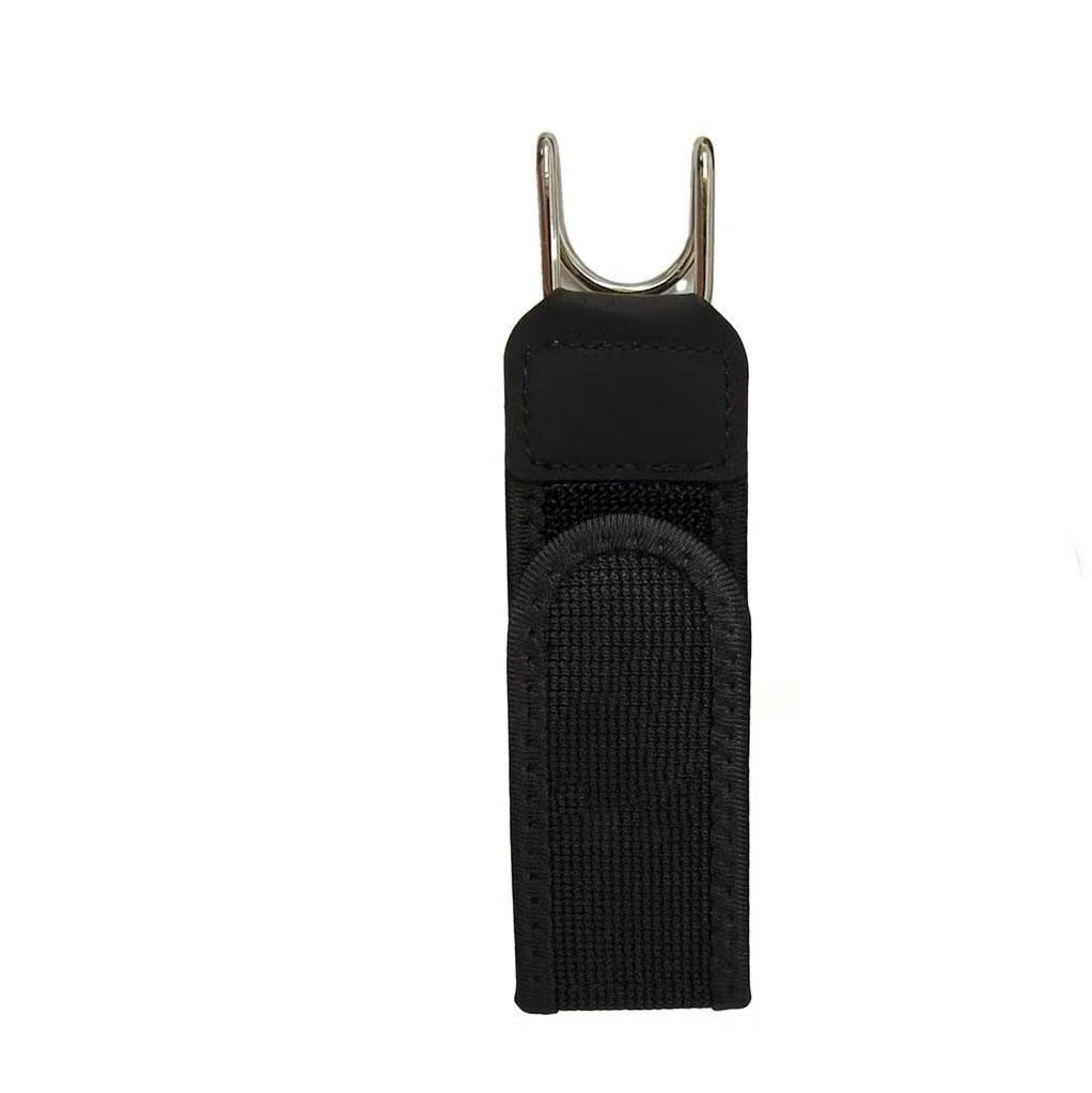 Adjustable Elastic Waist Belt with Metal Buckle