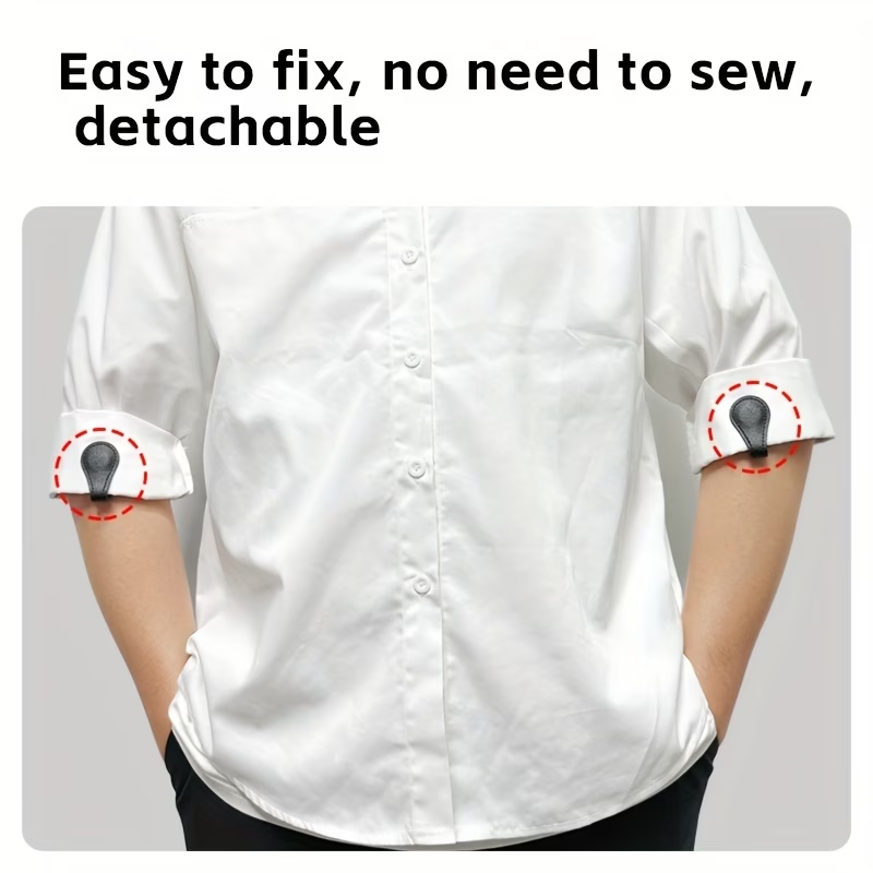 Magnetic Cuff Clips for Pants and Sleeves