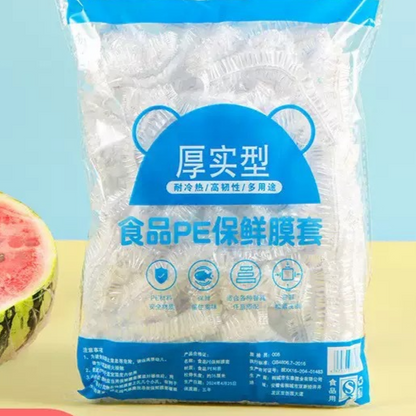 Plastic food wrap pouch