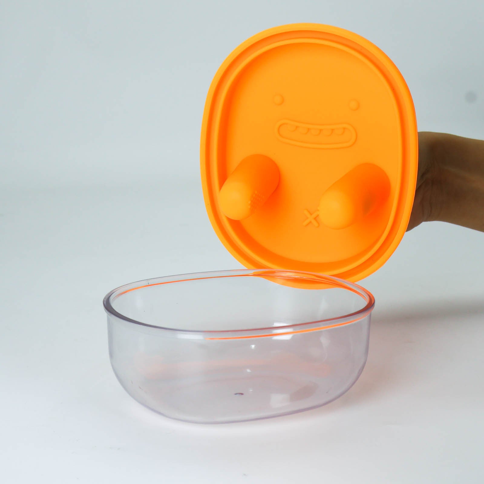 Snack Storage Box with Hands-Free Design
