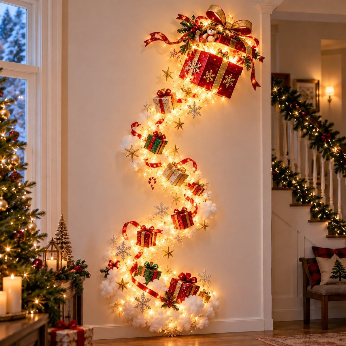 Christmas Magic LED Wall Light