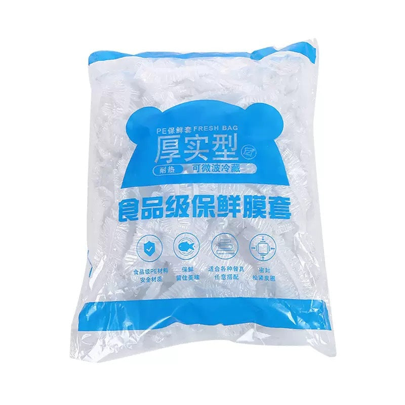 Plastic food wrap pouch