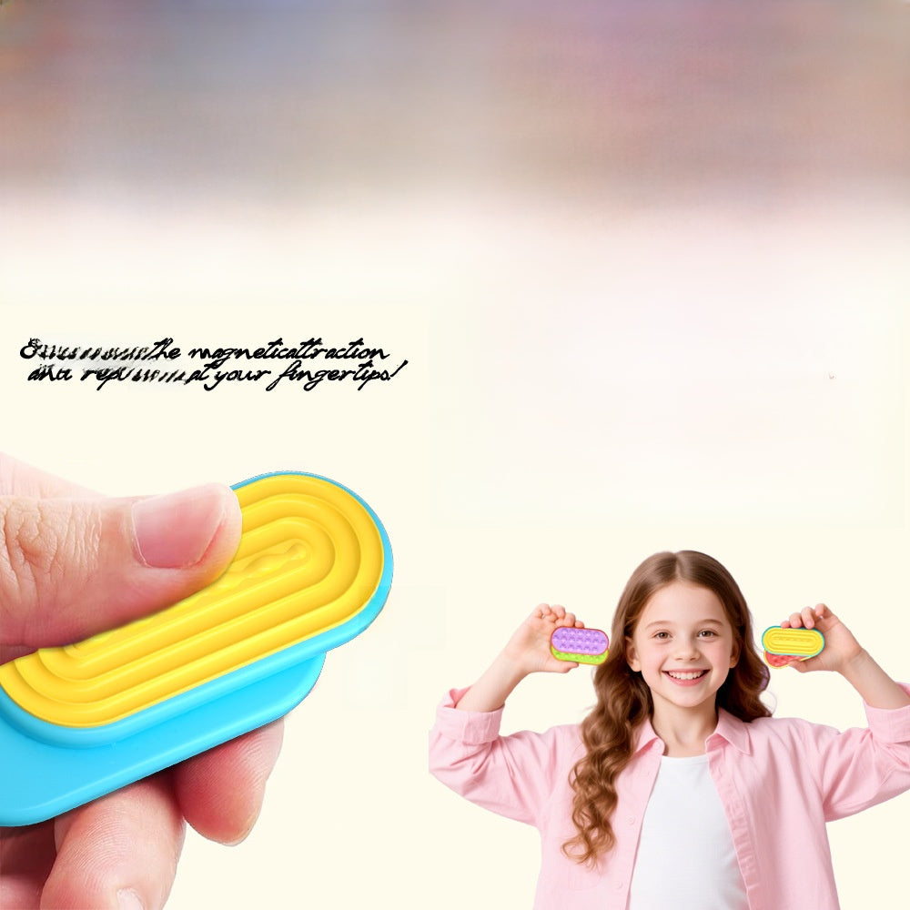 Magnetic Sensory Fidget Stones Stress Relief Educational Toy