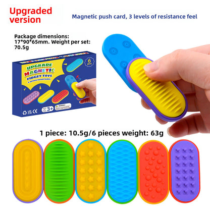 Magnetic Sensory Fidget Stones Stress Relief Educational Toy