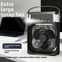 USB Humidifying Spray Fan Portable Desktop Cooler