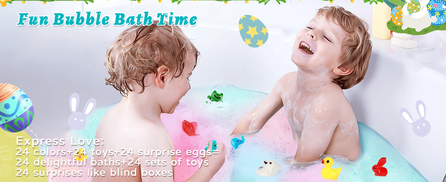 Bath Bombs for Kids with Toys Inside