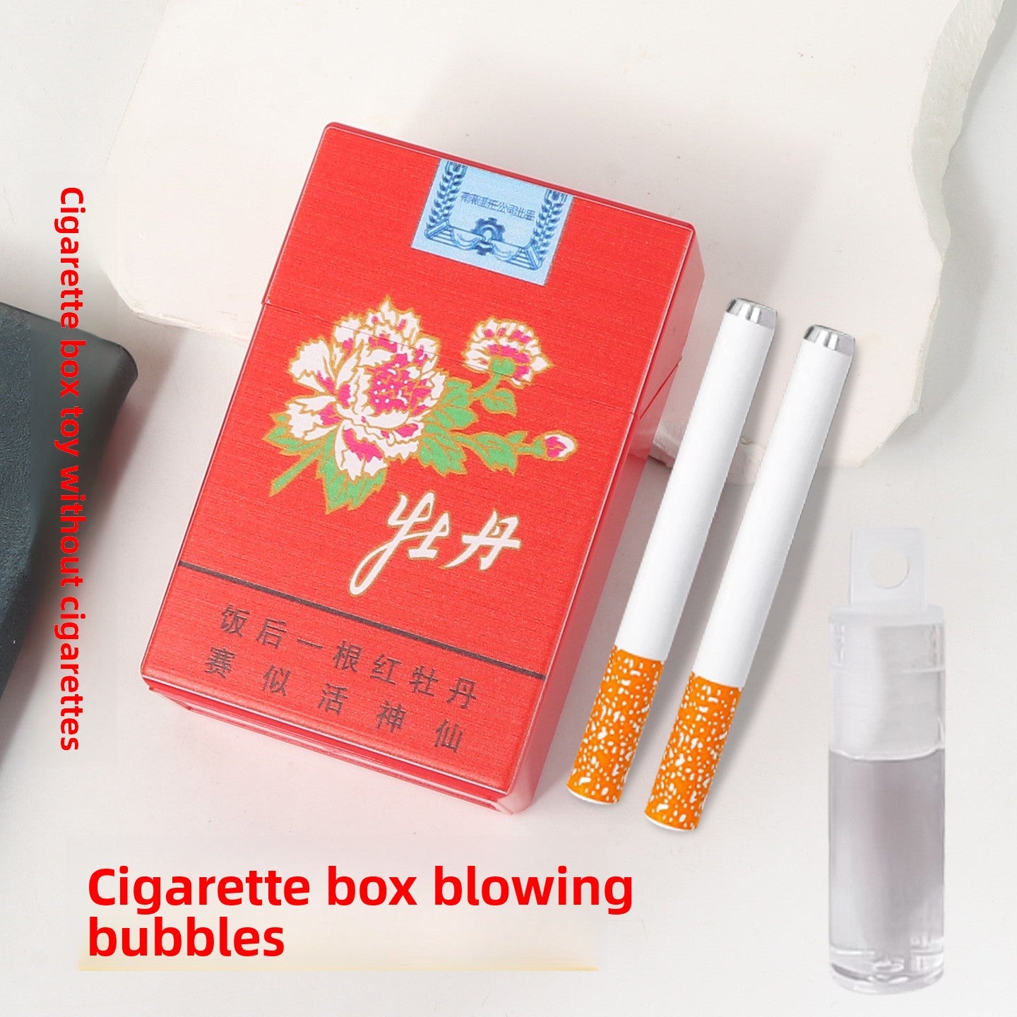 Novelty Cigarette Style Bubble Blower Toy