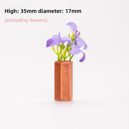 Mini Ceramic Vase Refrigerator Magnetic Decoration