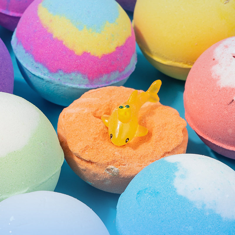 Bath Bombs for Kids with Toys Inside